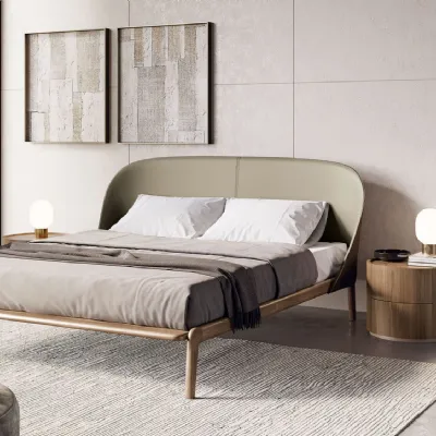 Scopri il Letto Tamago di Dall'Agnese, scontato del 30%! Un design moderno ed elegante per arredare al meglio la tua casa.