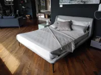 Letto matrimoniale moderno Velvet Novamobili a prezzo ribassato