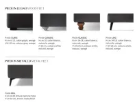 Letto classico con giroletto Novel lux lift * Samoa a prezzo ribassato