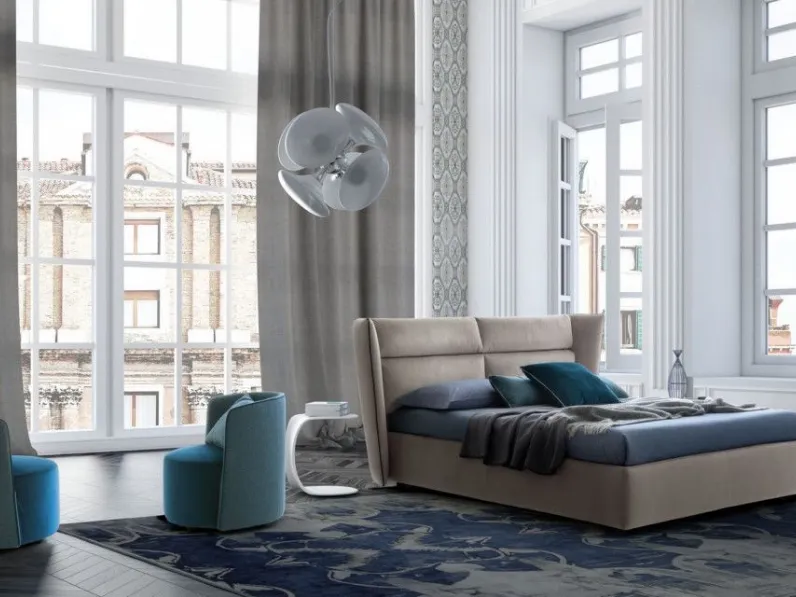 Letto moderno Pasodoble Le comfort con un ribasso del 30%
