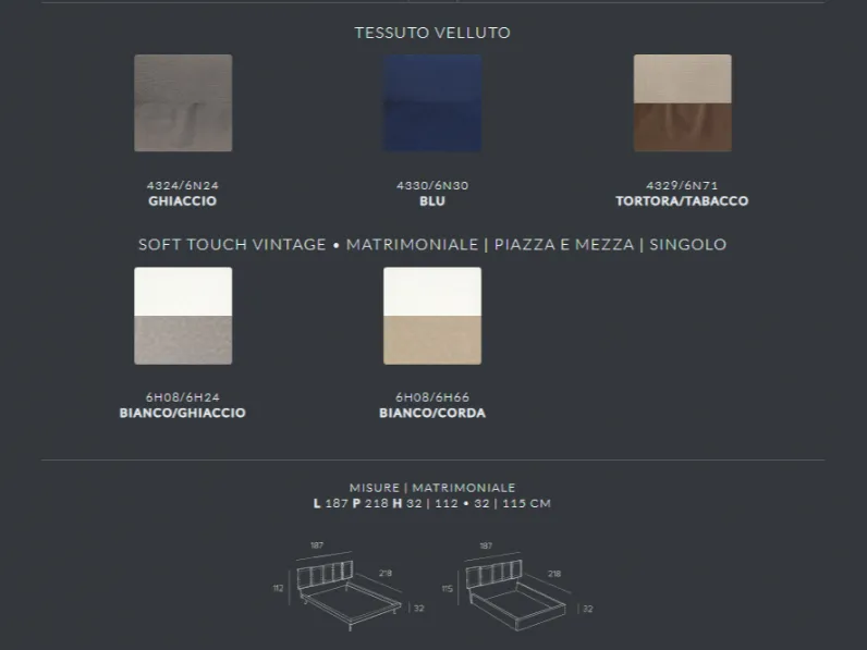Letto Santorini Target point SCONTATO 