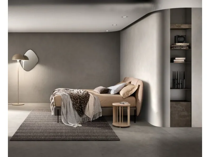 Letto moderno con piedini Set Samoa a prezzo scontato
