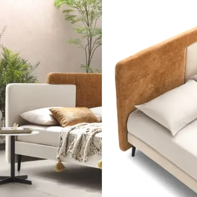 Letto matrimoniale moderno Together Le comfort a prezzo ribassato