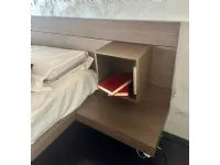 Letto in legno modello Wall system di Mobilgam scontato 30%