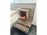 Letto in legno modello Wall system di Mobilgam scontato 30%