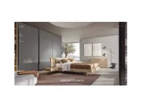 Letto design con giroletto Work Veneran a prezzo ribassato