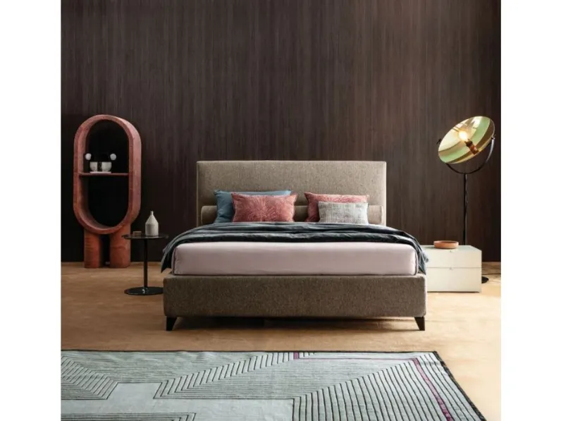 Letto matrimoniale con contenitore Max alto Twils a prezzo scontato