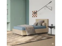 Letto moderno con contenitore Max Twils a prezzo scontato