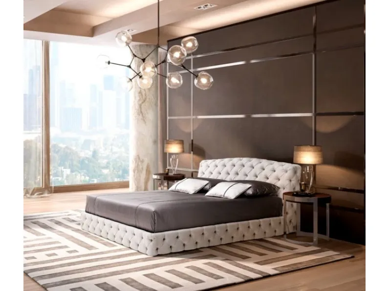 Letto Maxi 200 x 200 luxury bed  Md work a PREZZI OUTLET