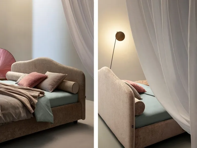 LETTO Medea * Twils in OFFERTA OUTLET - 31%