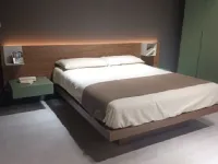 Letto moderno con contenitore Miranda Tagliabue mobili a prezzo ribassato