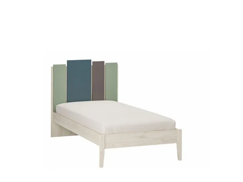 Letto in legno con gambe Mix Zg mobili a prezzo scontato