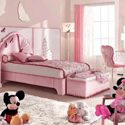 Letto piazza e mezzo design Modello dolce sogno Mobilificio bellutti a prezzo scontato