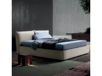 Letto imbottito con contenitore Modern *Samoaa prezzo ribassato