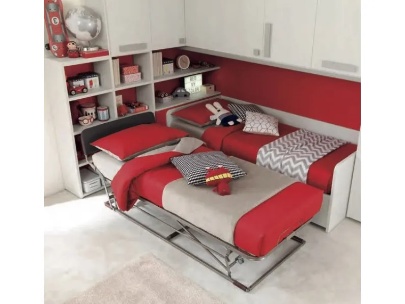 Letto moderno a scomparsa Divano letto per camerette Collezione esclusiva a prezzo scontato