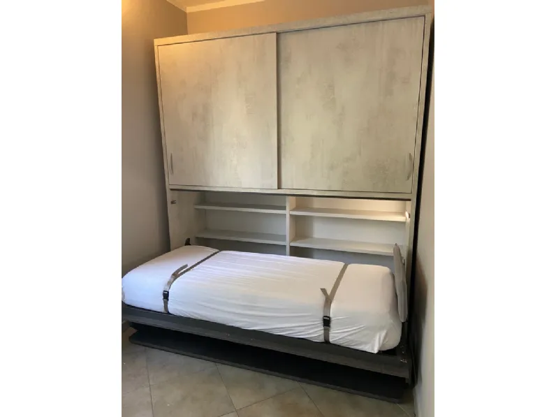 Letto singolo Hiro armadio Clever con uno sconto IMPERDIBILE