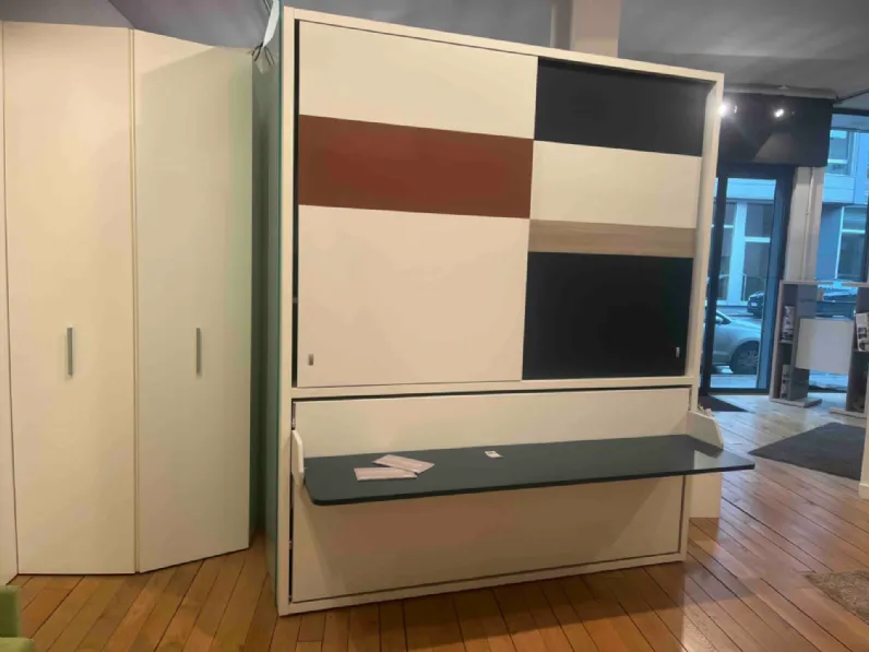 Letto singolo moderno Kali ponte board 2561 Clei a prezzo ribassato