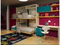 Letto moderno a scomparsa Letto a scomparsa a castello step  2 Artigianale a prezzo scontato