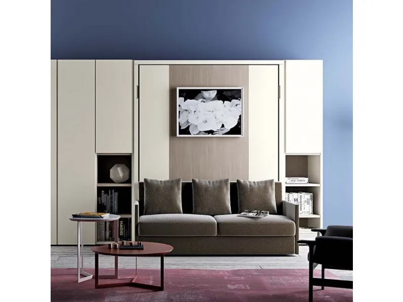 Letto moderno a scomparsa Nobu- promo sul nuovo Clever a prezzo scontato