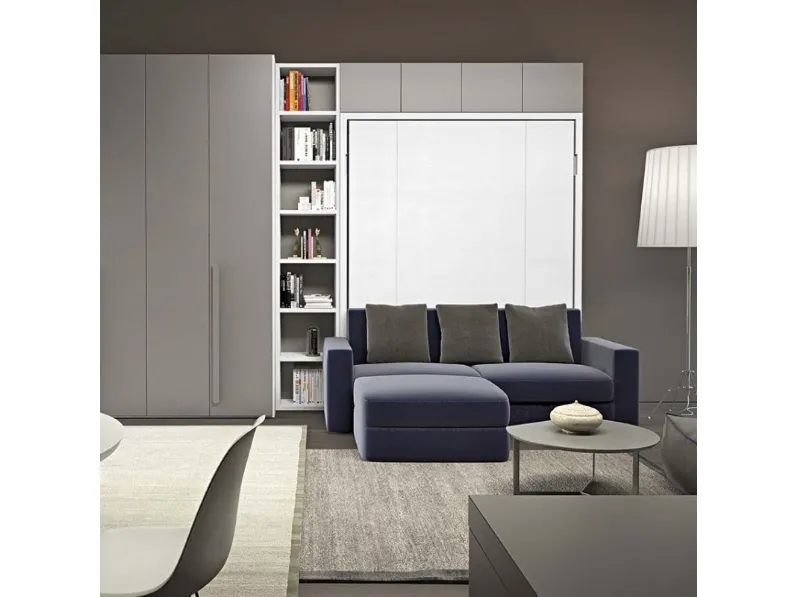 Letto moderno a scomparsa Nobu- promo sul nuovo Clever a prezzo scontato
