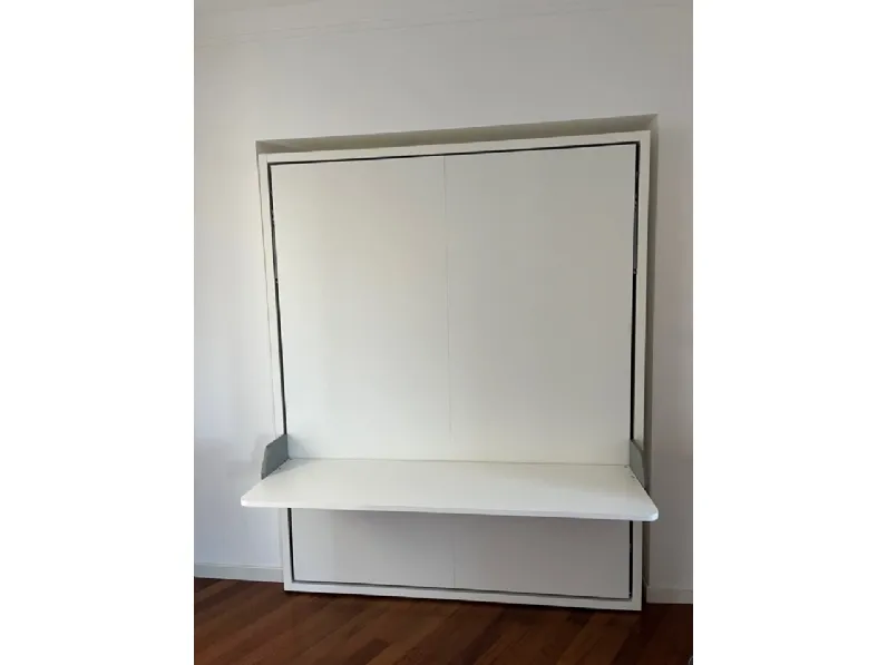 Letto in legno a scomparsa Penelope 2 board 177 / p. 35Cleia prezzo ribassato