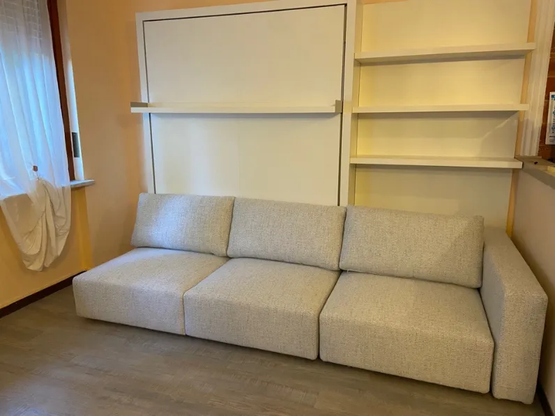 Letto moderno a scomparsa Swing - 1 bracciolo Clei a prezzo scontato