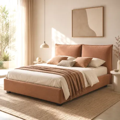 Letto imbottito modello Allen di Le comfort scontato 30%
