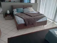 Letto matrimoniale Berry con fodera di  ricambio  ecopelle V&nice con un ribasso IMPERDIBILE