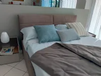 Letto matrimoniale Berry con fodera di  ricambio  ecopelle V&nice con un ribasso IMPERDIBILE