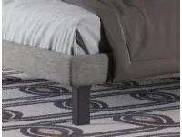 Letto imbottito con giroletto BladeGiessegia prezzo ribassato
