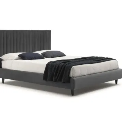 Letto imbottito modello Clay di Bolzan scontato 21%