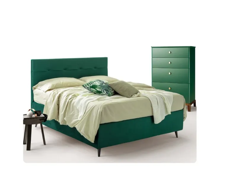Letto matrimoniale moderno Compact trace  Artigianale a prezzo ribassato