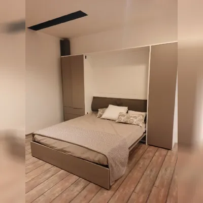 Letto moderno a scomparsa Composizione n09 Maconi a prezzo ribassato