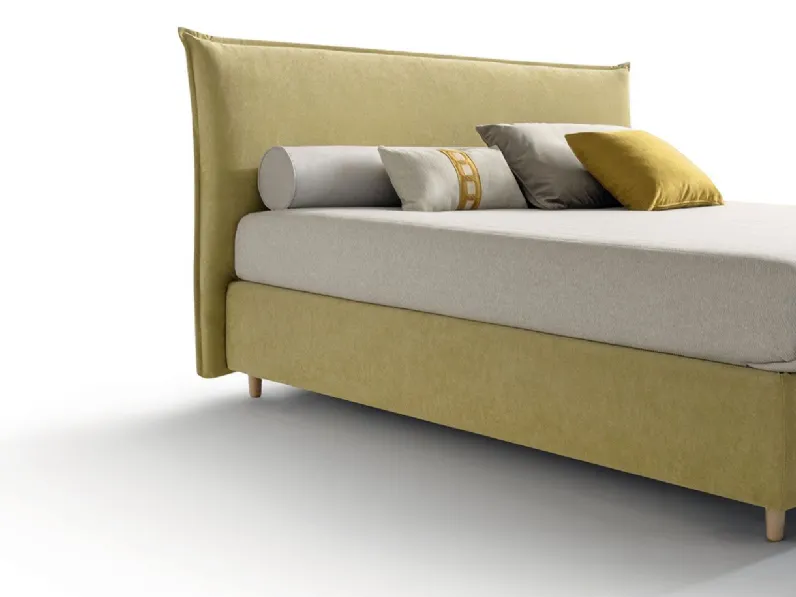 Letto moderno con contenitore Adamas Nefi a prezzo scontato