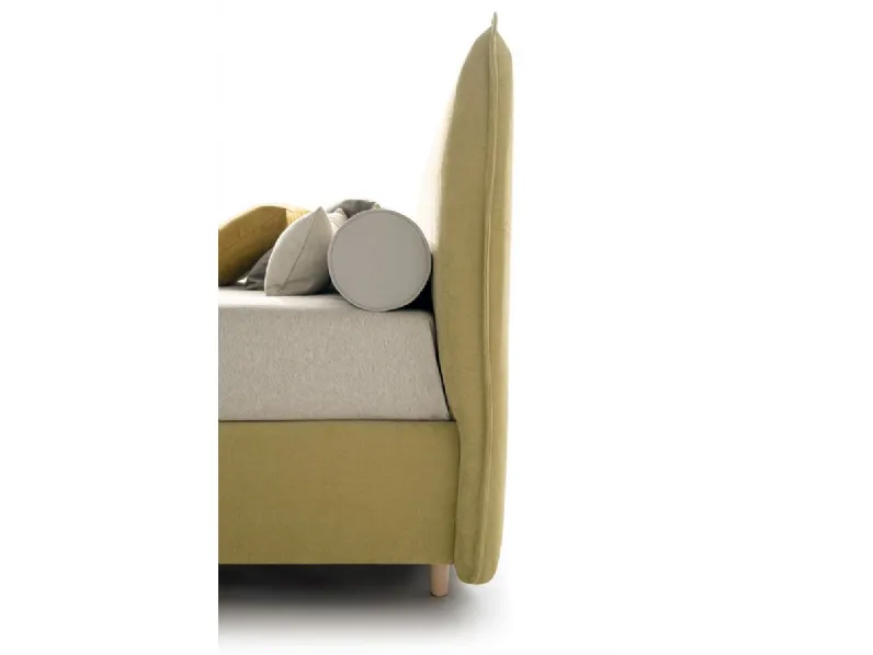 Letto moderno con contenitore Adamas Nefi a prezzo scontato