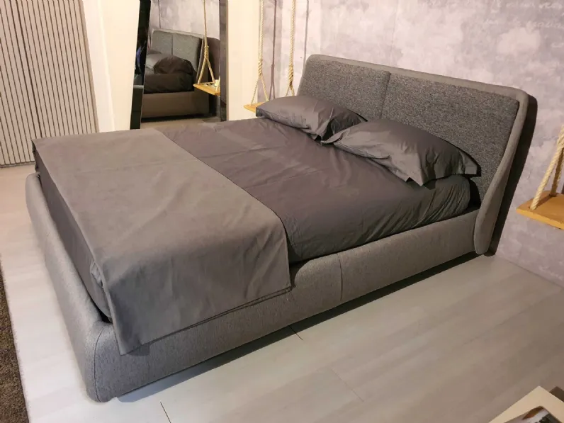 Letto imbottito con contenitore BendDitre italiaa prezzo ribassato