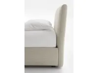 Letto imbottito con contenitore Beta upPiancaa prezzo ribassato