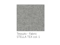 Letto moderno con contenitore Chiara tessuto Stilfar a prezzo scontato