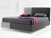 Letto moderno con contenitore Edda Stilfar a prezzo ribassato