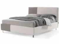 Letto moderno con contenitore Edda Stilfar a prezzo ribassato