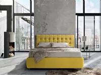 Letto moderno con contenitore Eden Artigiana letti a prezzo scontato