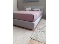 Letto moderno con contenitore Gaia plane Bolzan a prezzo scontato