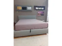 Letto moderno con contenitore Gaia plane Bolzan a prezzo scontato