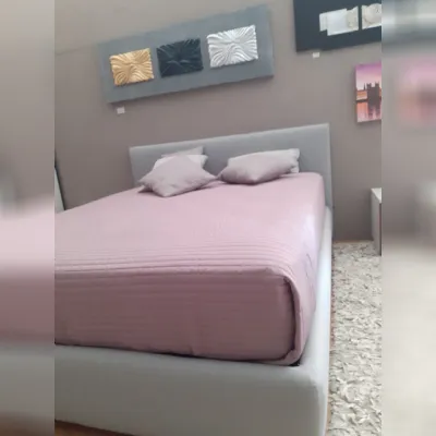 Letto moderno con contenitore Gaia plane Bolzan a prezzo scontato