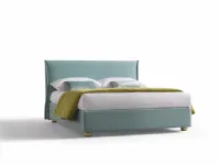 Letto moderno con contenitore Hesperis Mottes selection a prezzo ribassato