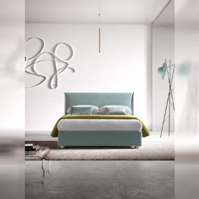 Letto moderno con contenitore Hesperis Mottes selection a prezzo ribassato