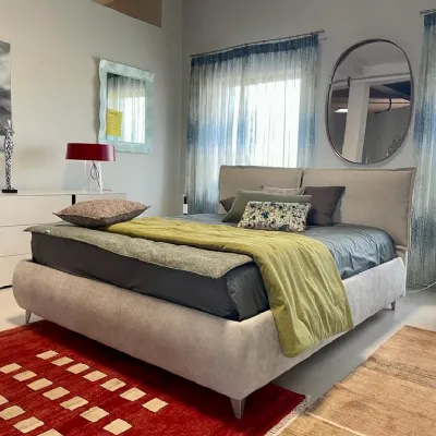 Letto moderno con contenitore Justine Ergogreen a prezzo scontato