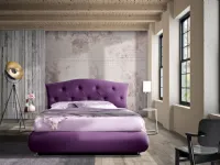 Letto moderno con contenitore King Artigiana letti a prezzo scontato