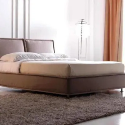 Letto matrimoniale con contenitore Letto bordo' Hoppl a prezzo ribassato