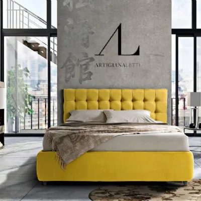 LETTO Letto-matrimoniale mod.eden in promo-sconto del 50% Artigiana letti a PREZZI OUTLET